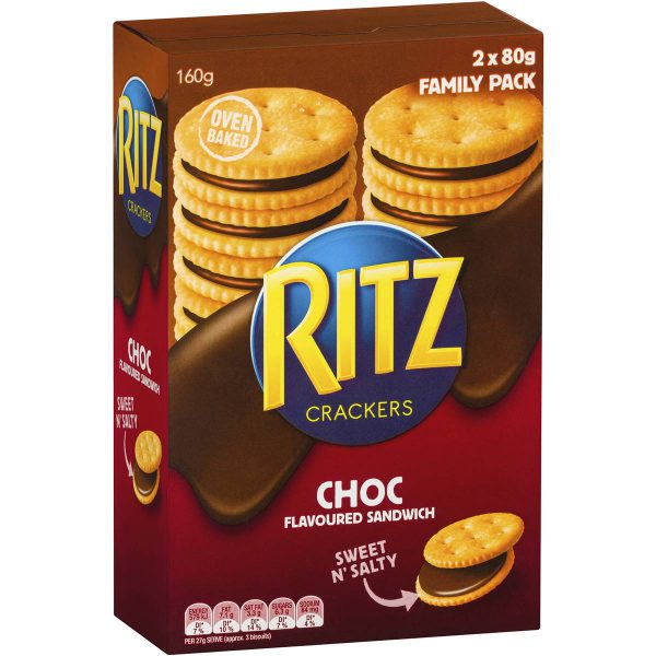 Ritz crackers chocolate - American candy corne