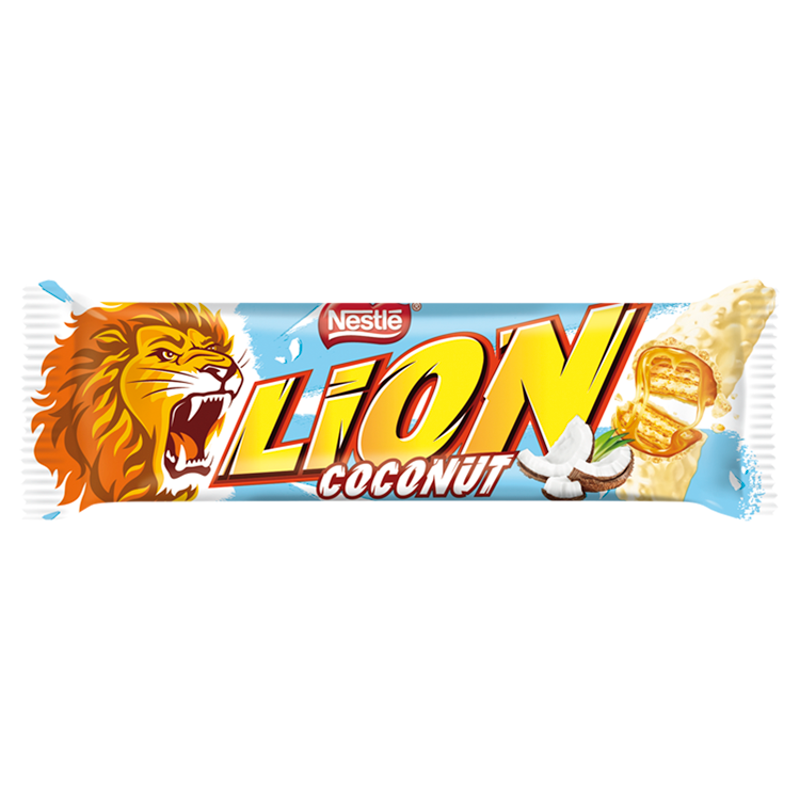 Lion coconut - American candy corner