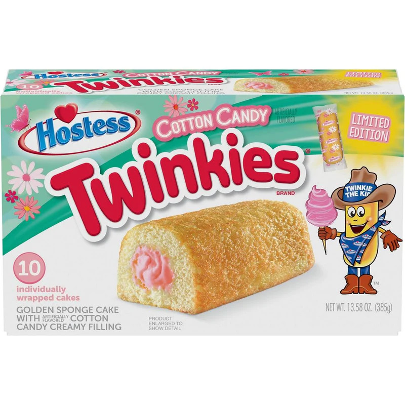 Twinkies cotton candy box