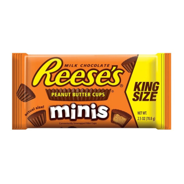 reeses peanut butter cup minis king size
