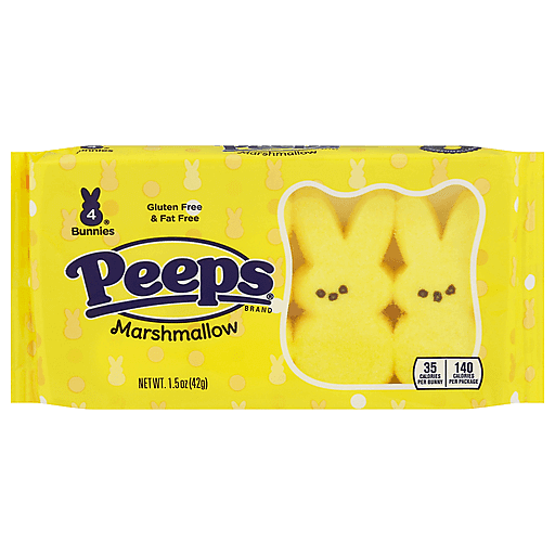 Peep bunnies yellow